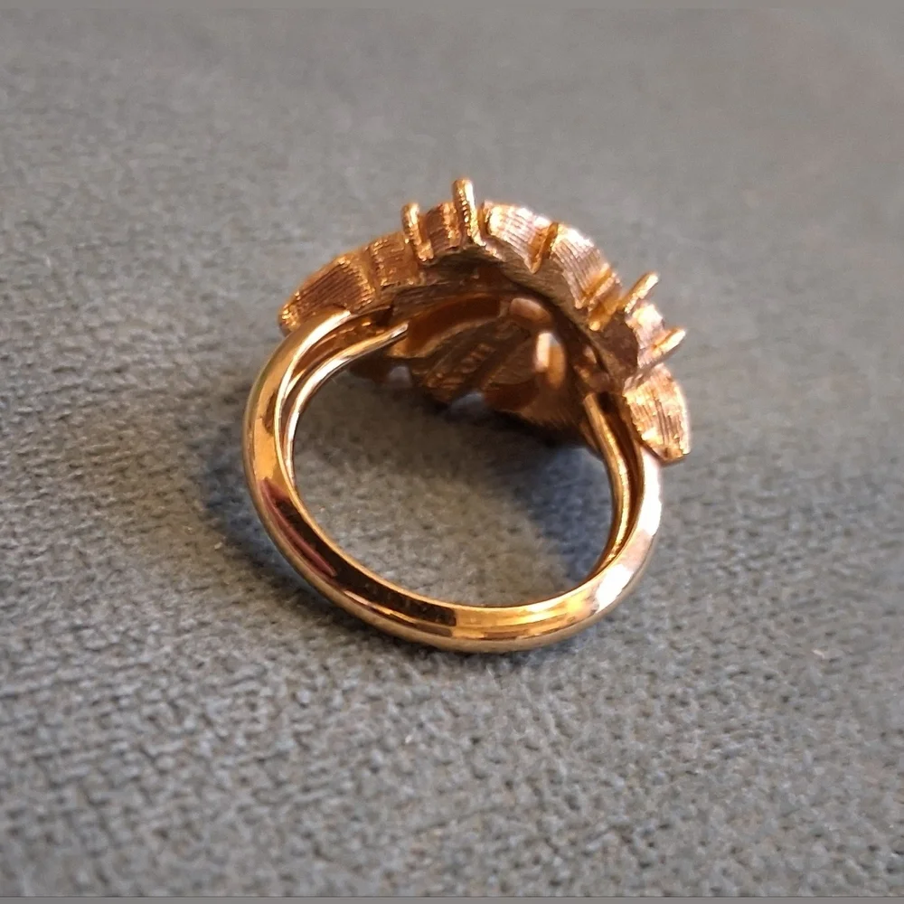 Costume Ring with Faux Opal Stone,Avon